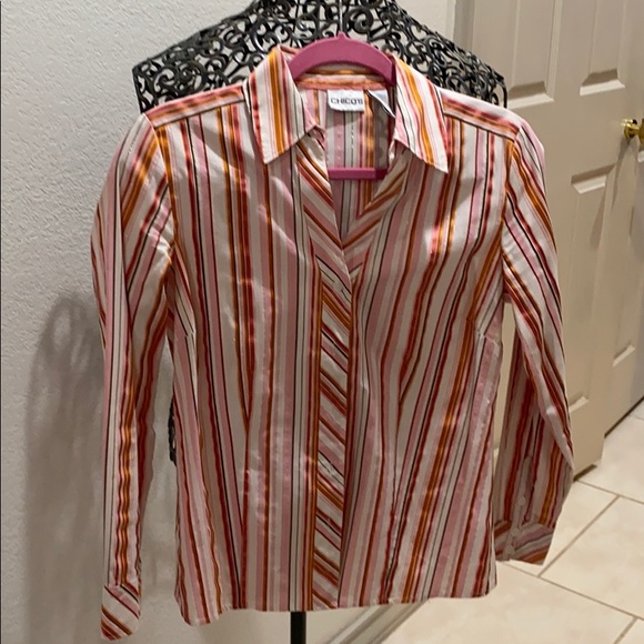 Chico’s button down long sleeve shirt - Picture 1 of 4
